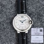 TW Factory Ballon Bleu de Cartier 33*10mm NH05 Movement Pink/White Face Watch